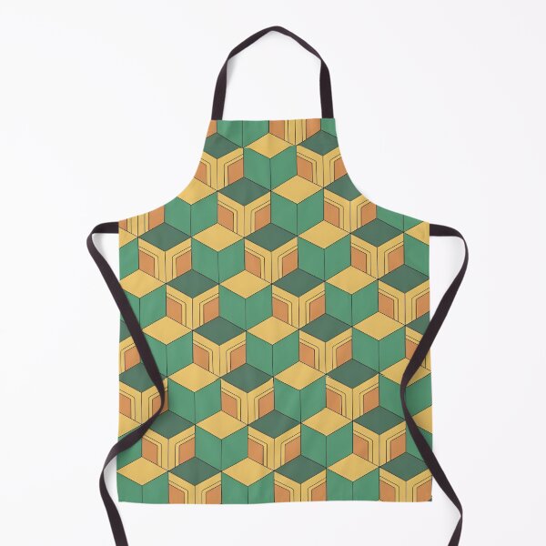 Item preview, Giyu Tomioka Haori Pattern Anime Geometric Art designed and sold by Innova_Creations.