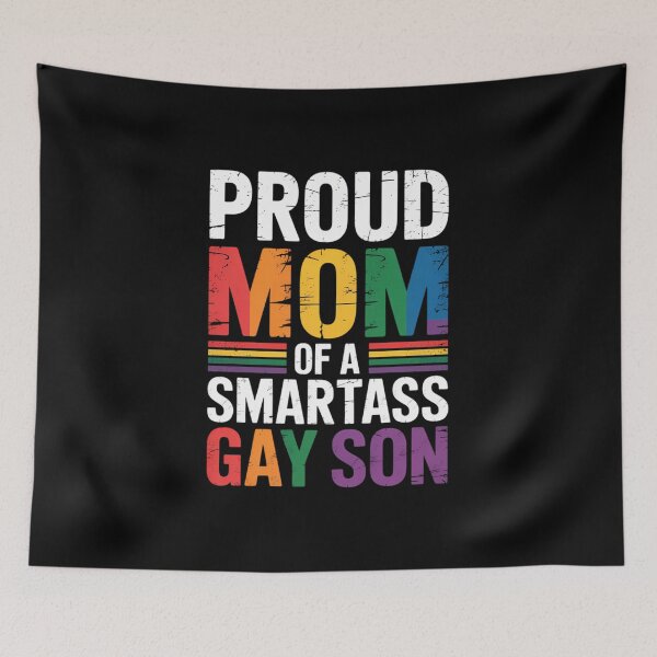Item preview, Proud Mom of a Smartass Gay Son LGBT Gay Pride Event designed and sold by IdunayaStore.