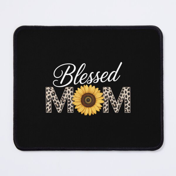 Item preview, Leopard Blessed Mom Sunflower Mom Life Mother's Day designed and sold by AsteriskDatBArt.