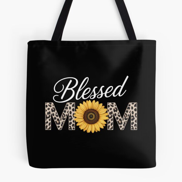 Item preview, Leopard Blessed Mom Sunflower Mom Life Mother's Day designed and sold by AsteriskDatBArt.