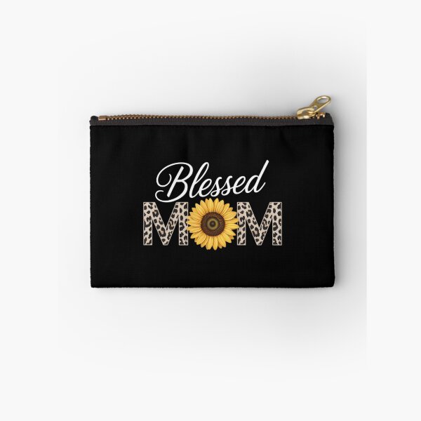 Item preview, Leopard Blessed Mom Sunflower Mom Life Mother's Day designed and sold by AsteriskDatBArt.