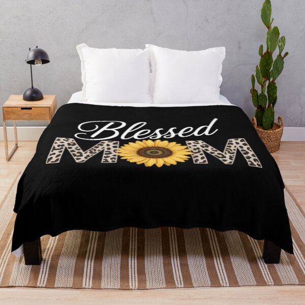 Item preview, Leopard Blessed Mom Sunflower Mom Life Mother's Day designed and sold by AsteriskDatBArt.