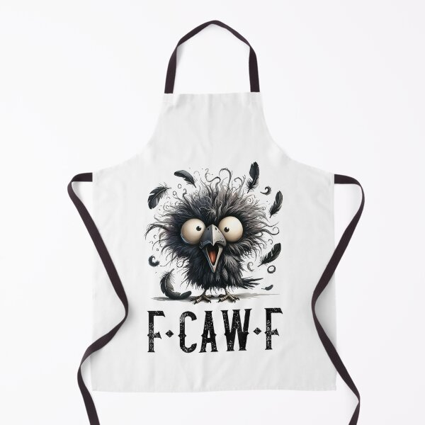 Item preview, -Caw-F Black Crow Black Bird Funny Crow F-Caw-F designed and sold by Juansustait.