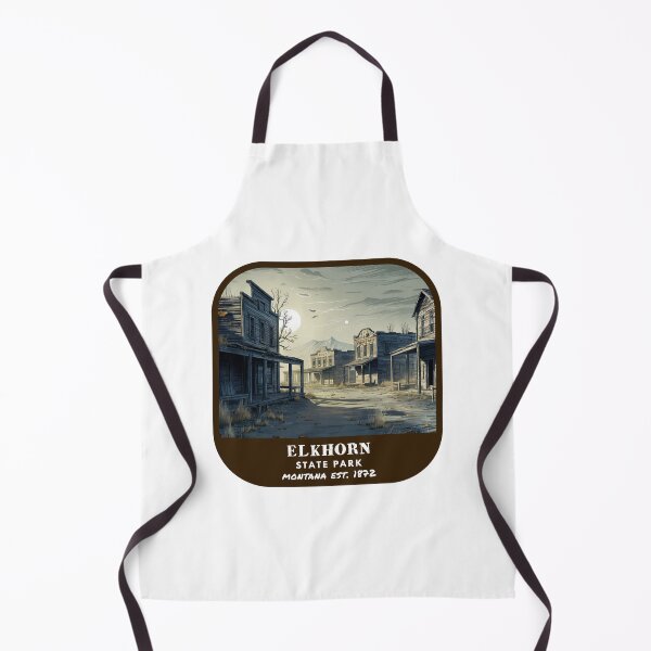 Item preview, Vintage Elkhorn State Park (Montana State Park) designed and sold by RabbitK.