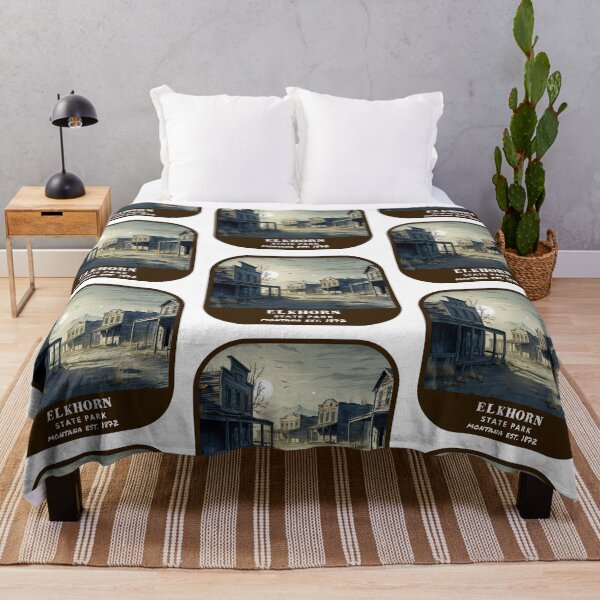 Item preview, Vintage Elkhorn State Park (Montana State Park) designed and sold by RabbitK.