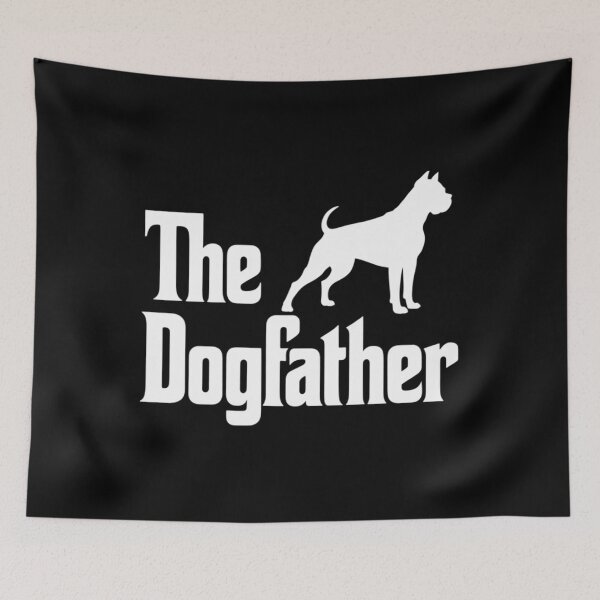 Item preview, The Dogfather Boxer Dog Lover designed and sold by AsteriskDatBArt.