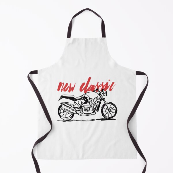 Item preview, New Classic Vintage Style Bike Red Script, Merch By Amazon, Redbubble, Teepublic, Limited Edition,  designed and sold by GaizkaOtxoa.