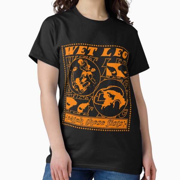 WET LEG ブラック グラフィックTシャツ　Lサイズ BEATINK.COM / WET LEG / デビュー・アルバムを来月に控えた大注目の