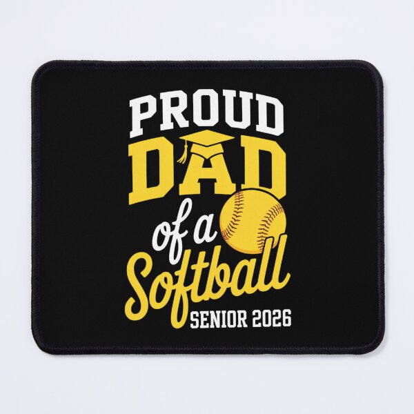 Item preview, Proud Mom of a Softball Senior class of 2026 graduation designed and sold by AsteriskDatBArt.