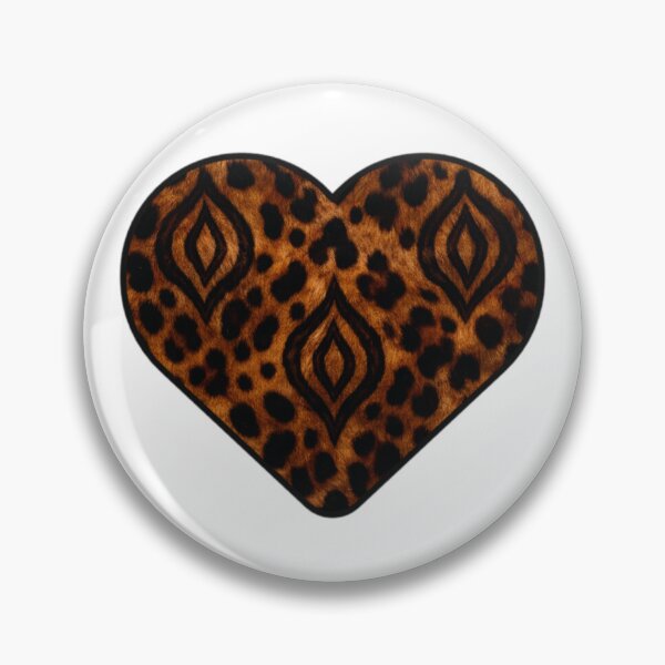 Item preview, Symbolic Leopard Heart designed and sold by cerebralust.