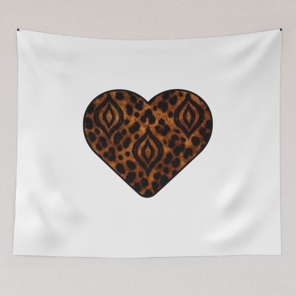 Item preview, Symbolic Leopard Heart designed and sold by cerebralust.