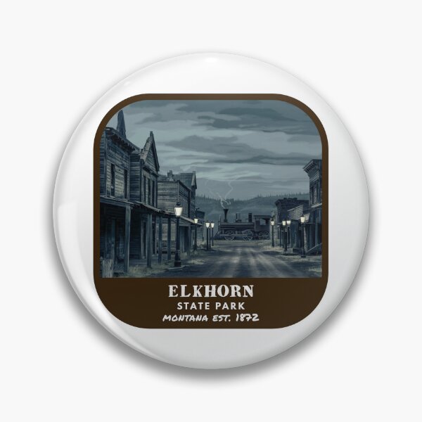 Item preview, Vintage Elkhorn State Park (Montana State Park) designed and sold by RabbitK.