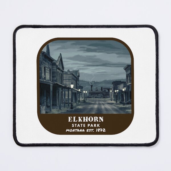 Item preview, Vintage Elkhorn State Park (Montana State Park) designed and sold by RabbitK.