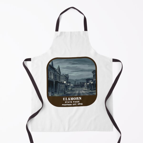 Item preview, Vintage Elkhorn State Park (Montana State Park) designed and sold by RabbitK.