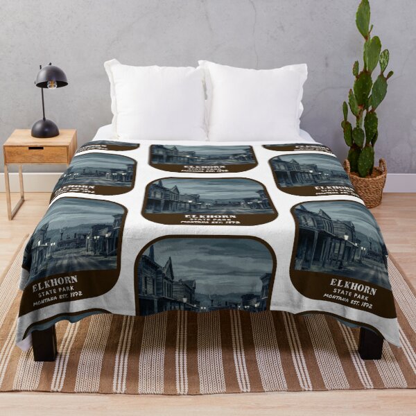 Item preview, Vintage Elkhorn State Park (Montana State Park) designed and sold by RabbitK.