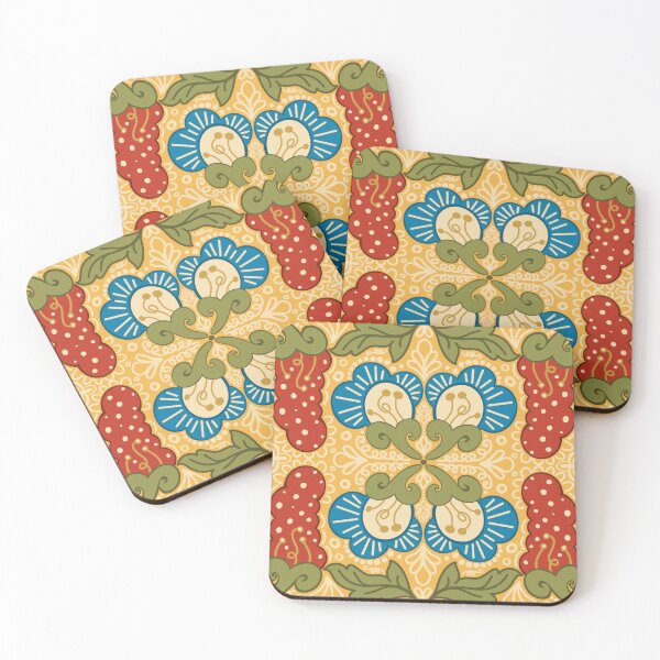Item preview, Scandi Style Folk Flowers designed and sold by FoxfireAndCo.