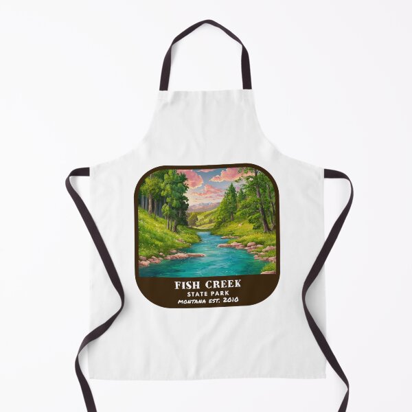 Item preview, Vintage Fish Creek State Park (Montana State Park) designed and sold by RabbitK.
