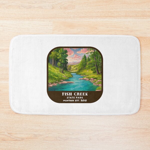 Item preview, Vintage Fish Creek State Park (Montana State Park) designed and sold by RabbitK.
