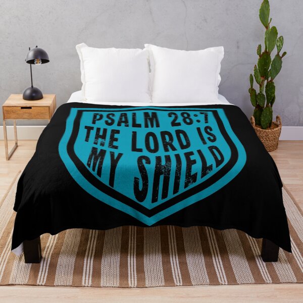 Item preview, Psalm 28:7 – The Lord Is My Shield - Christian Sky Blue Design designed and sold by MoriaStore.