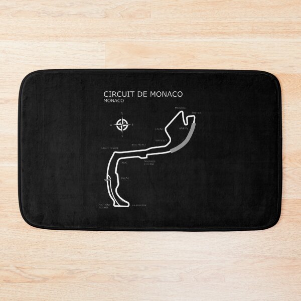 Item preview, Monaco Grand Prix Race Track Map, Merch By Amazon, Redbubble, Teepublic, Limited Edition, Perfect G designed and sold by HalloFrogs.