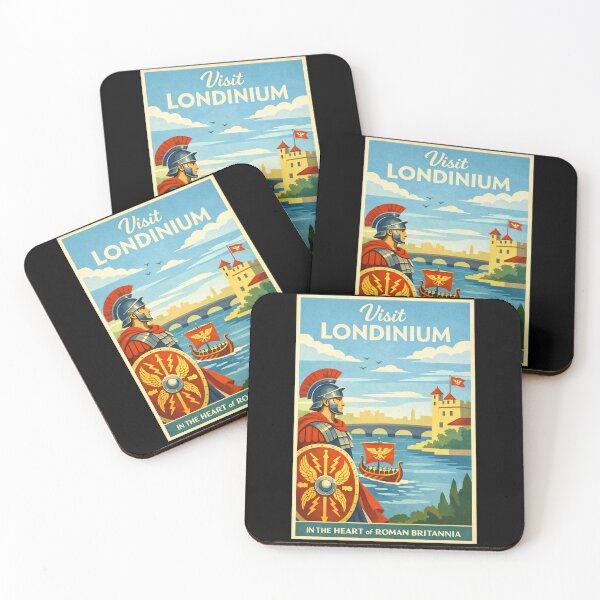 Item preview, Londinium travel poster designed and sold by Studio Astra.