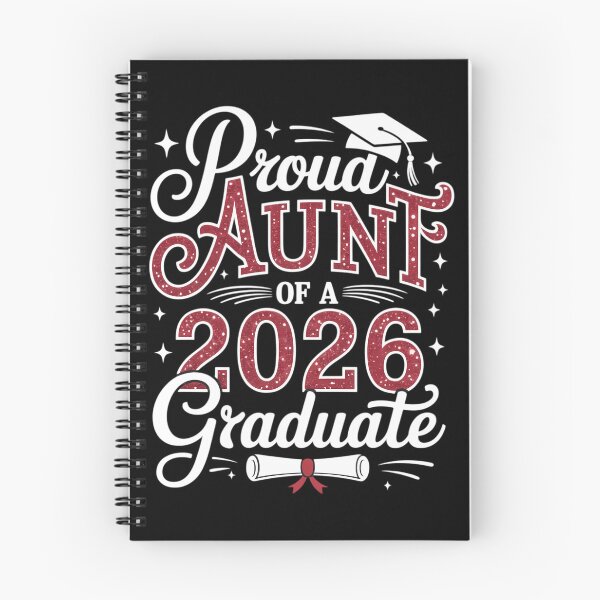 Item preview, Proud Aunt of A 2026 Graduate Senior 2026 Graduation designed and sold by AsteriskDatBArt.
