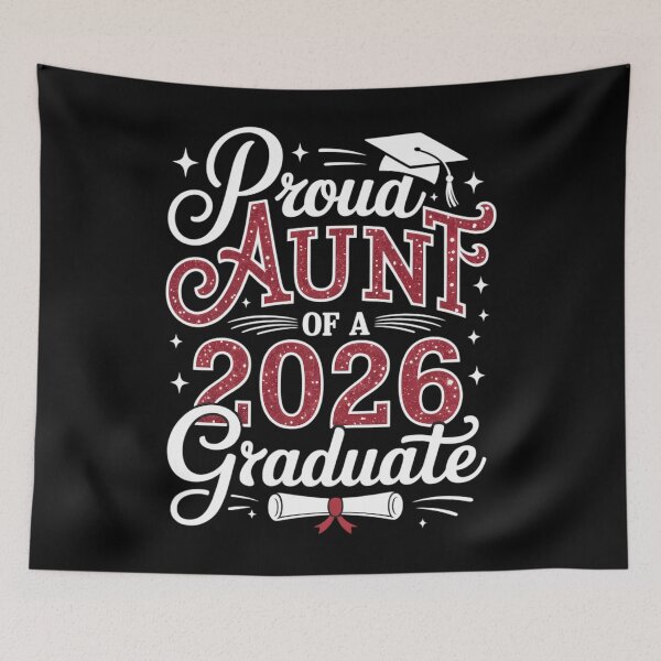 Item preview, Proud Aunt of A 2026 Graduate Senior 2026 Graduation designed and sold by AsteriskDatBArt.