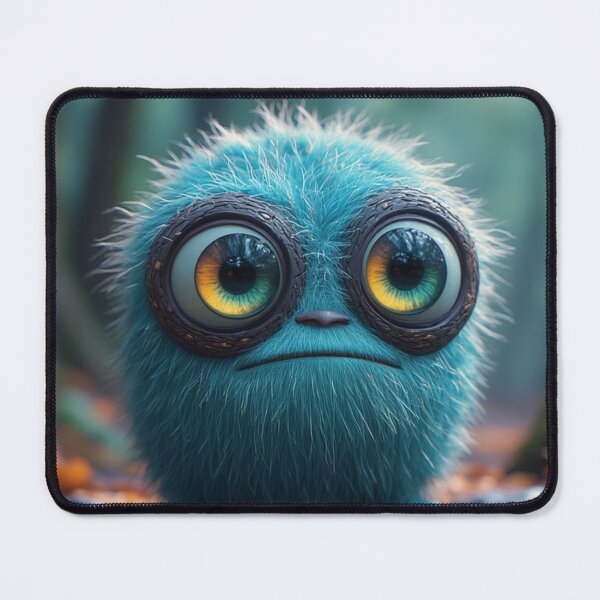 Item preview, The Curious Cobalt Forest Dweller - 3D Art designed and sold by David R Sawin The Architects Of Eden.