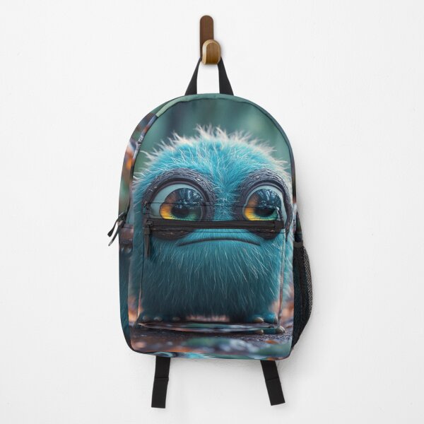 Item preview, The Curious Cobalt Forest Dweller - 3D Art designed and sold by Eden Underground Radio (Official Merch).