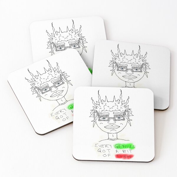 Item preview, Every Genius Got A Bit Of Tism designed and sold by Shooz34.