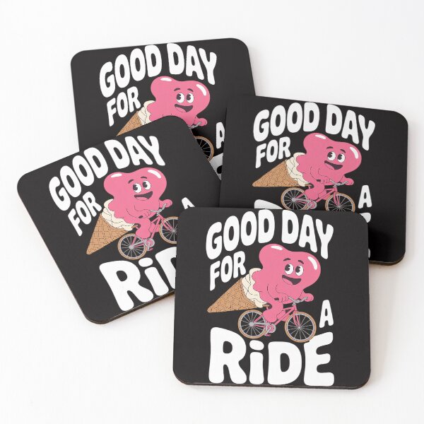 Item preview, Good Day for a Ride - Bicycle Biker Icecream Summer designed and sold by PattonJillian.