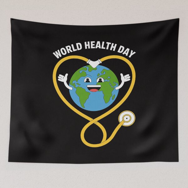 Item preview, World Health Day with Smile Face,World Health Day 2026 designed and sold by PattonJillian.