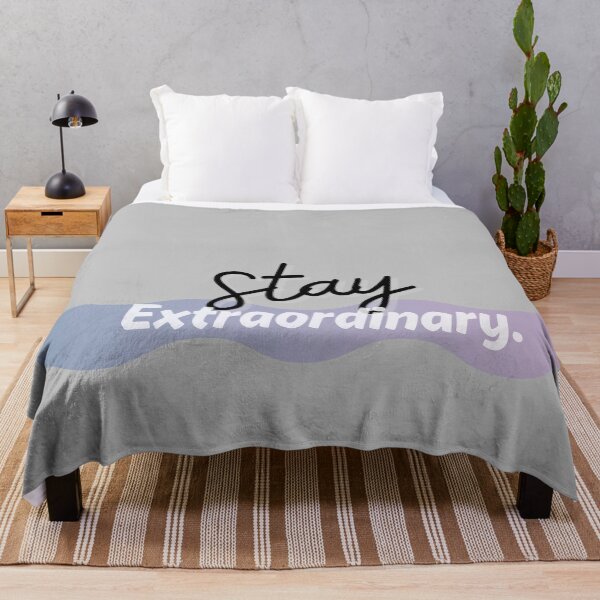 Item preview, Stay Extraordinary - Inspirational Quote designed and sold by LifeParody.