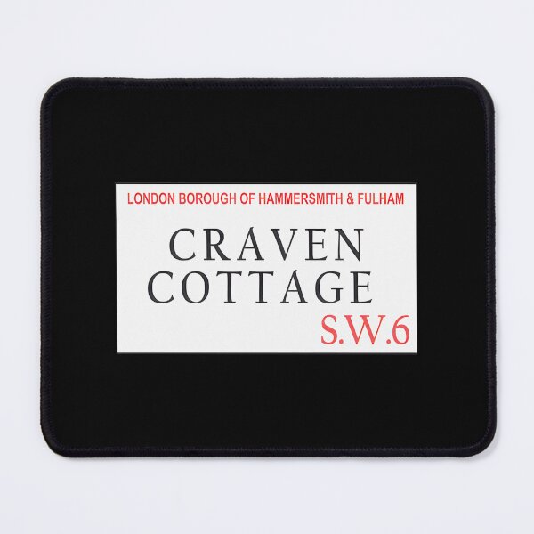 Item preview, Craven Cottage London Sw6 Street Sign, Merch By Amazon, Redbubble, Teepublic, Limited Edition, Perf designed and sold by HalloFrogs.