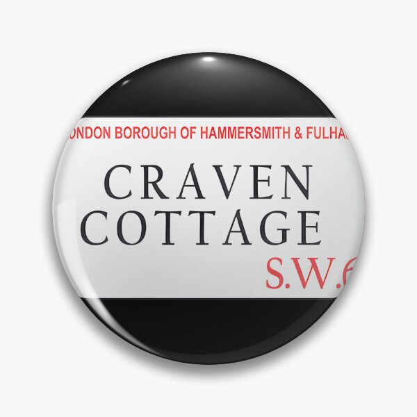 Item preview, Craven Cottage London Sw6 Street Sign, Merch By Amazon, Redbubble, Teepublic, Limited Edition, Perf designed and sold by HalloFrogs.