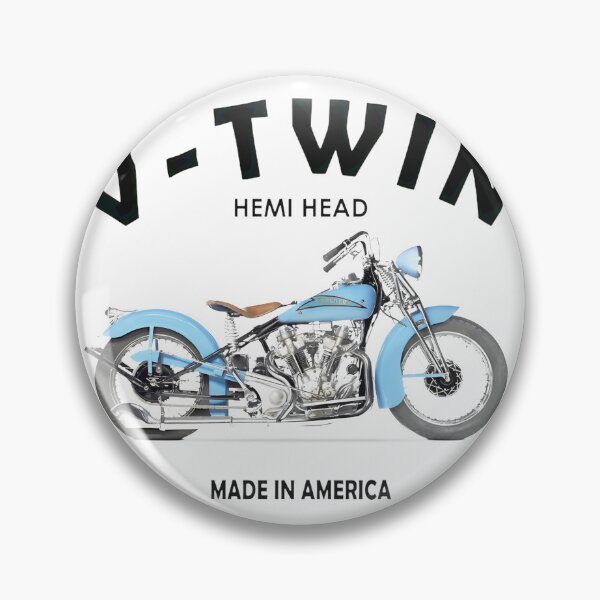 Item preview, Vintage V-Twin Hemi Head Motorcycle Art, Merch By Amazon, Redbubble, Teepublic, Limited Edition, Pe designed and sold by OddlyUpliftings.