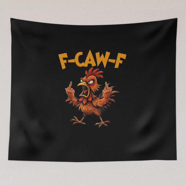 Item preview, F Caw F Rooster Funny Bird Fcawf Chicken Whisperer Fawk Off designed and sold by Juansustait.