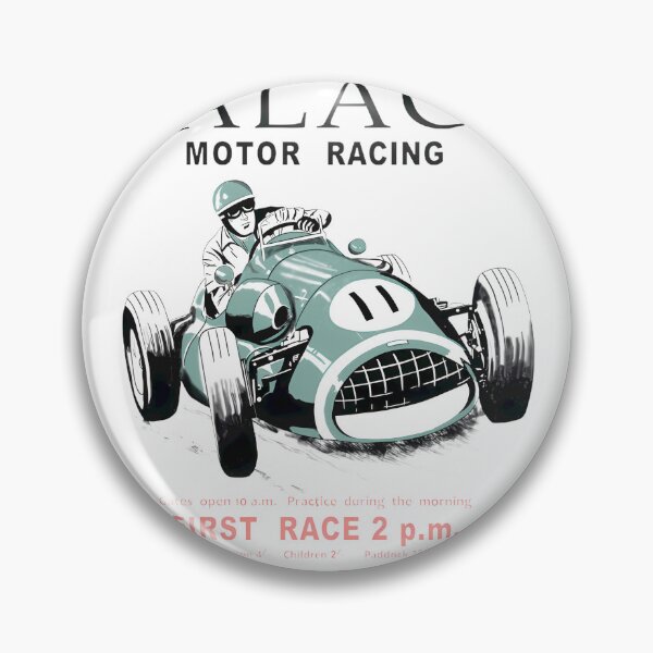Item preview, Crystal Palace Motor Racing Vintage Poster Art, Merch By Amazon, Redbubble, Teepublic, Limited Edit designed and sold by OddlyUpliftings.