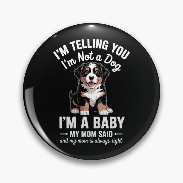 Item preview, Womens Cute Not A Dog Baby Mom Says Bernedoodle Dog Lover designed and sold by AsteriskDatBArt.