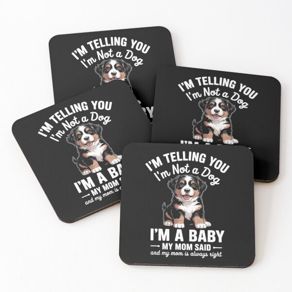 Item preview, Womens Cute Not A Dog Baby Mom Says Bernedoodle Dog Lover designed and sold by AsteriskDatBArt.