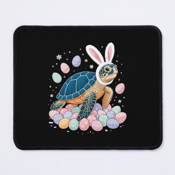 Item preview, Sea Turtle Happy Easter Egg Hunt Bunny Ear Sea Turtle Easter designed and sold by FaithAbbott.