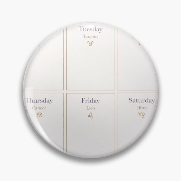 Item preview, Personalized Weekly Horoscope Planner Zodiac Wall Art Print designed and sold by goodcrystals.
