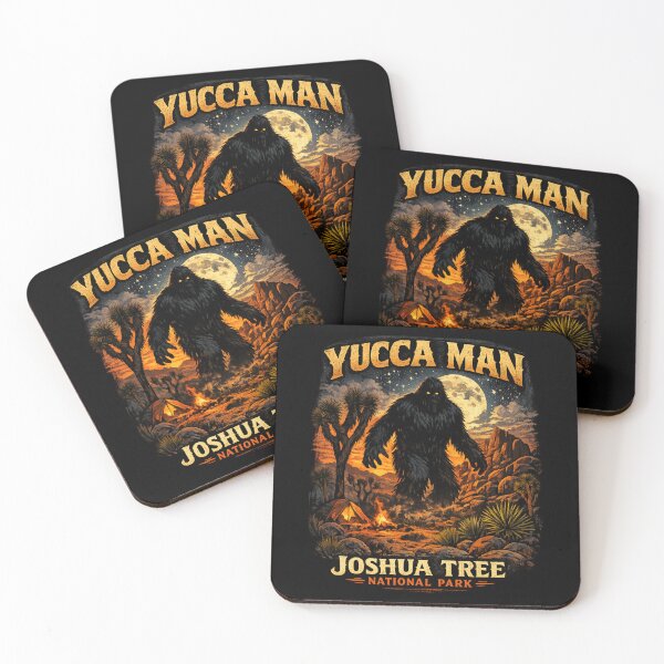 Item preview, Yucca Man Joshua Tree National Park designed and sold by MojaveTradePost.