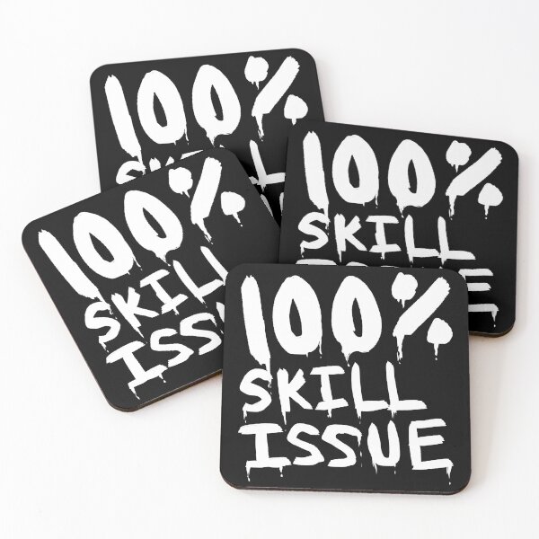 Item preview, 100 Percent Skill Issue designed and sold by BobbyMillsArt.
