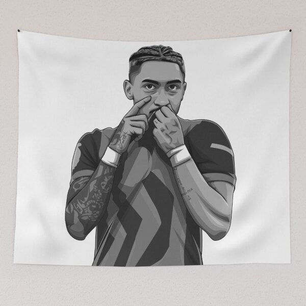 Item preview, Raphinha Black and White Version designed and sold by Aldduardo.