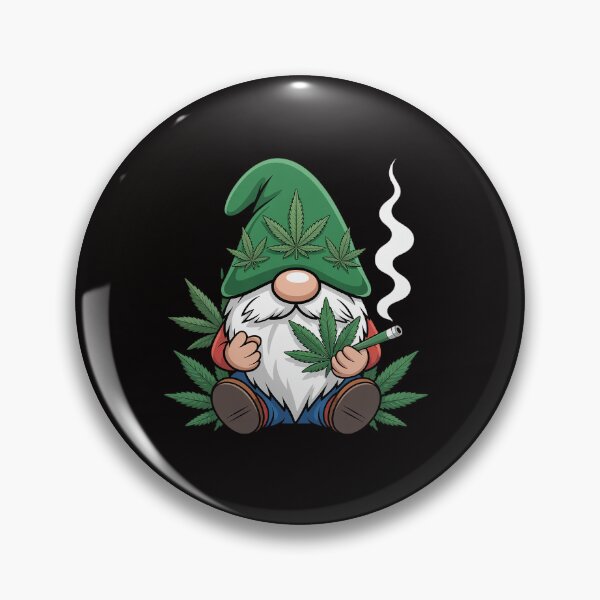 Item preview, Gnome Pot Leaf 420 Marijuana Weed St Patrick's Day designed and sold by HesterFoley.