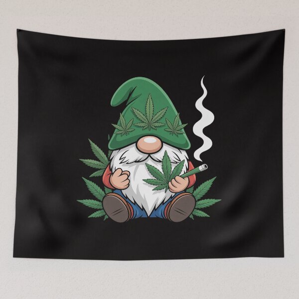 Item preview, Gnome Pot Leaf 420 Marijuana Weed St Patrick's Day designed and sold by HesterFoley.