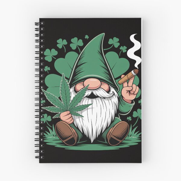 Item preview, Gnome Cannabis 420 St Patrick's Day Shamrock designed and sold by HesterFoley.