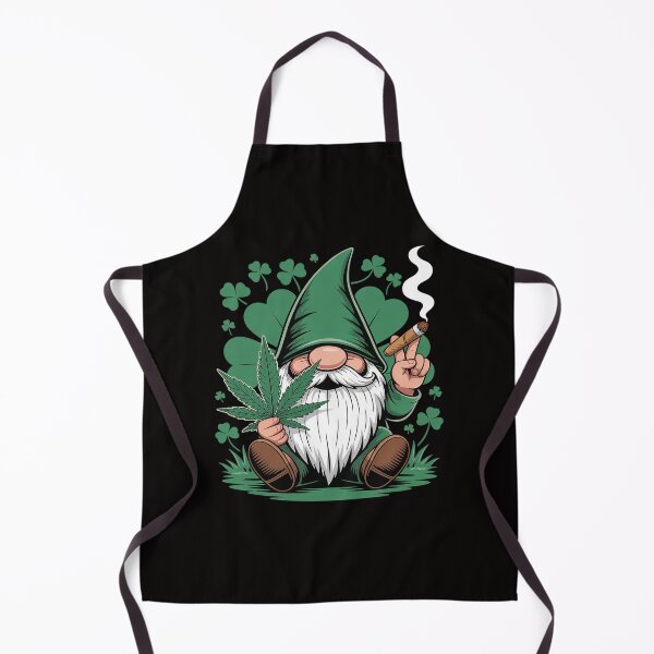 Item preview, Gnome Cannabis 420 St Patrick's Day Shamrock designed and sold by HesterFoley.
