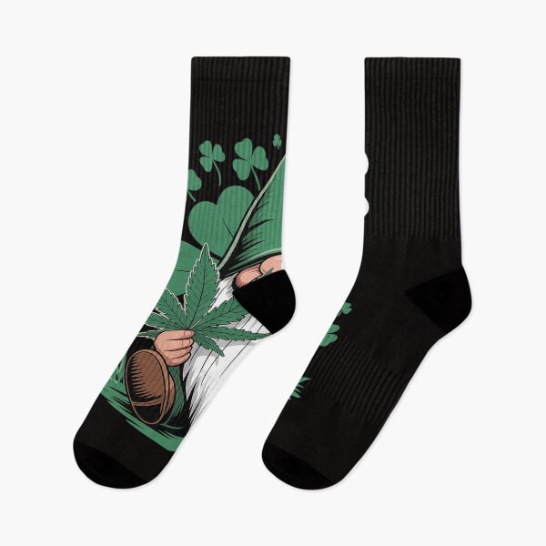 Item preview, Gnome Cannabis 420 St Patrick's Day Shamrock designed and sold by HesterFoley.